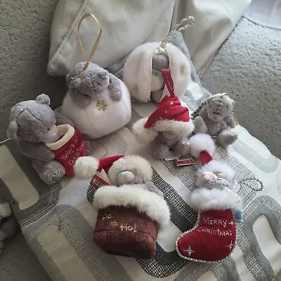 £25 • Buy Me To You Christmas Tree Hanging Decoration Bears X5 And  2 Others New & Used
