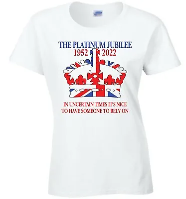 The Platinum Jubilee Celebration T-Shirt Queen's Womens T-Shirt  • £11.95