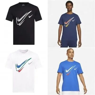 Nike Men's Sportswear Multi Logo Muscle Tee Top T Shirt New With Tags • $19.99