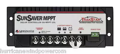 Morningstar SS-MPPT-15L SunSaver MPPT 15 Amp 12/24V Solar Charge Controller  • $298