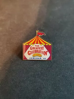 Vintage Mary Kay Pin The Greatest Celebration On Earth Seminar 95 Circus Tent AA • $9