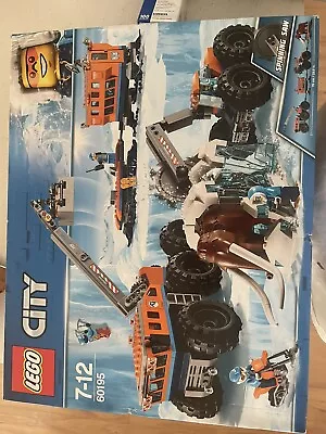 Lego 60195 City Arctic Mobile Exploration Base Brand New In Factory Sealed Box • $165