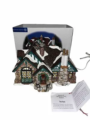 Department 56 Snow Village- Tudor House- American Architecture Series • $54.99