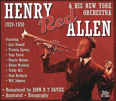 £14.29 • Buy Henry 'Red' Allen : Henry Red Allen & Hi New York Orchestra CD (2016) ***NEW***