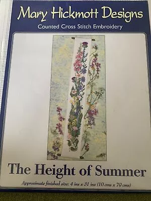 The Height Of Summer Cross Stitch Chart By Mary Hickmott • £4.50