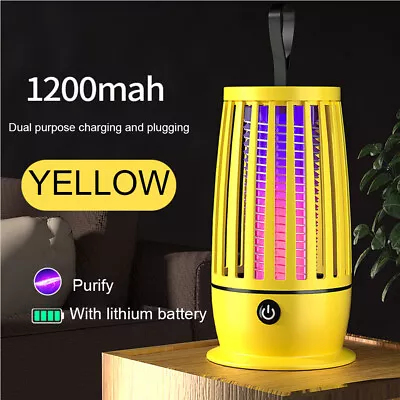 Mosquito Killer Insect Zapper Electric Lamp Bug Fly Trap Pest Control LED Light • $12.96