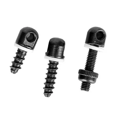 Steel Wood Screw Sling Swivel Kit Screw Set For QD Sling Swivels Tripods • £2.88