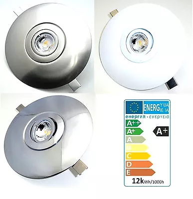 £285.14 • Buy Large Ceilings Recessed Spot Biga 230V GU10 Dimmer 7Watt=52Watt High Power LED
