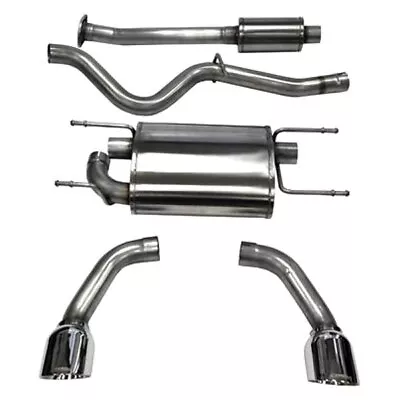 For Scion FR-S 13-16 Sport 304 SS Cat-Back Exhaust System W Split Rear Exit • $1609.35