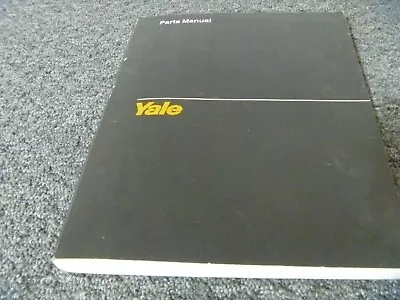 Yale NR035 NR040 NR045 Electric Forklift Parts Catalog Manual • $307.30