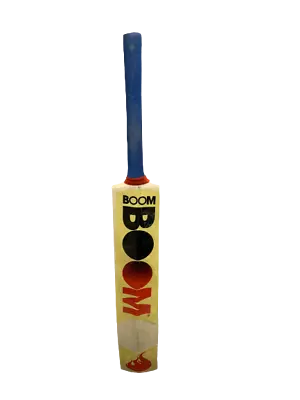 BOOMBOOM Cricket Bat Tape Ball / Tennis Ball Bat Wooden Short Handle Size ADULTS • £15.99