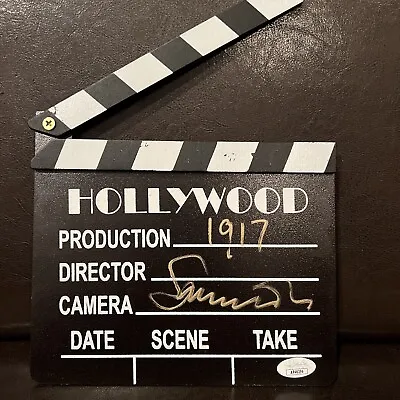 Sam Mendes Signed Autograph 1917 Movie Clapboard JSA Authenticity  • $398