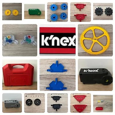 £4.95 • Buy KNEX K'NEX Motors Cogs Gears Springs Coaster Sprockets Batteries *Multi Listing*