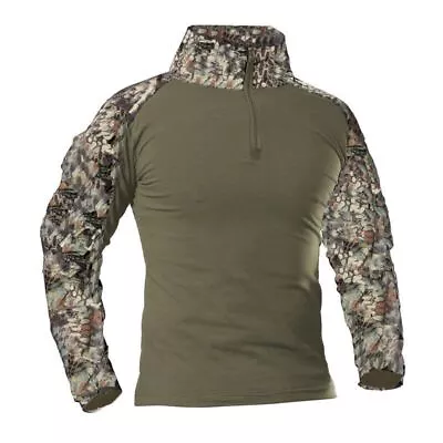 Camouflage  Army Combat Uniform Military Shirt Cargo Airsoft Tactical Clothing • $39.49