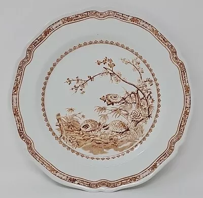 Furnivals Antique Quail Brown Dinner Plate 10  1913 Made In England #684771 • $21.85