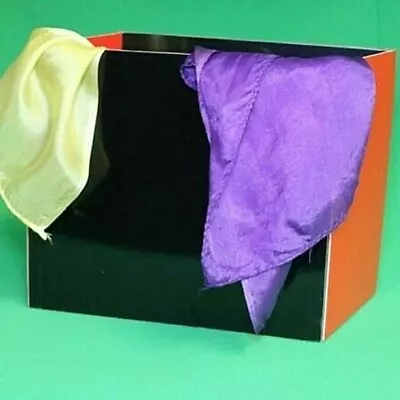 £12.74 • Buy Silk Fountain Box Appearing Changing Silks Flowers Dove Magic Trick Gung Pro 