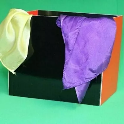 Silk Fountain Box Appearing Changing Silks Flowers Dove Magic Trick Gung Pro  • £16.37