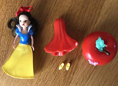 £14.99 • Buy Vintage Disney Snow White Princess Polly Pocket Doll & Trinket Box, Clothes RARE