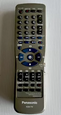 PANASONIC TV VCR - N2QAKB000031 Remote Controller Grey Control Wireless • $29.99