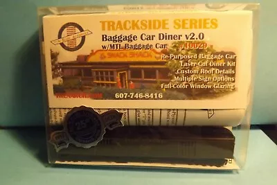 N SCALE BAGGAGE CAR DINER V2.0  By N- SCALE ARCHITECT # 10029 • $49.95