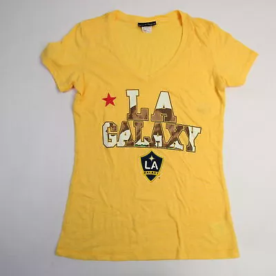 LA Galaxy 5th And Ocean Short Sleeve Shirt Women's Yellow Used • $14.44