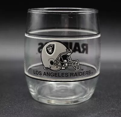 Vintage NFL Los Angeles Raiders Glass Tumbler! Good Condition! • $10
