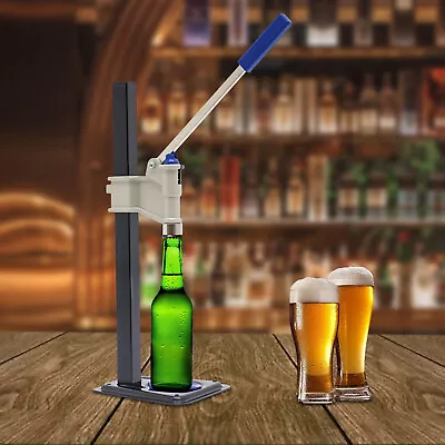 Bottle Cap Sealer Tool Bench Type Hand Press Bottle Capper Beer Capping Machine • $34.20