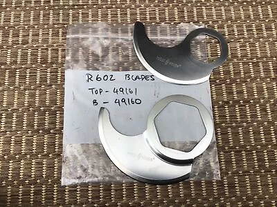 Genuine Robot Coupe R602 Straight Blade # 49160 And # 49161 ( Upper/ Lower Set) • $100