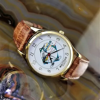 WALTHAM Warner Brothers MLB Miami Marlins DAFFY DUCK  Watch  • $24.97