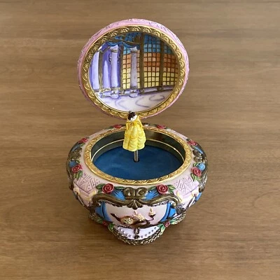 $299.99 • Buy Disney Princess Belle Beauty And The Beast Music Box