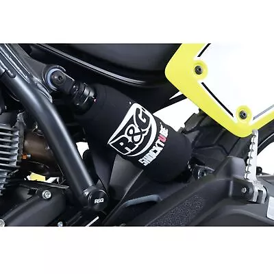 R&G ShockTube Black (7.25  X 10.5 ) Ducati Scrambler - Flat Track Pro 2016-2019 • $40.54