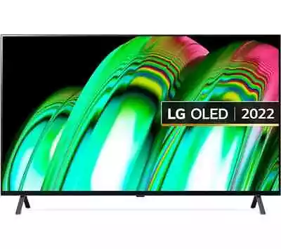 LG OLED48A16LA 48  Smart 4K Ultra HD HDR OLED TV (SMASHED SCREEN) • £35