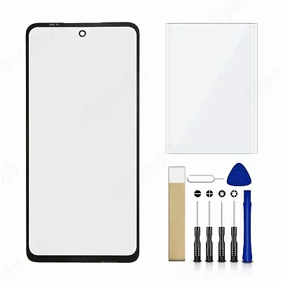 For Motorola Edge 5G UW 2021 Front Outer Glass Lens Screen Replacement+Tool Kits • $9.99