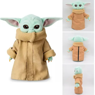 Baby Yoda Plush Toy Cute Stuffed Doll The Mandalorian Force Awakens Kids Gifts • $14.99
