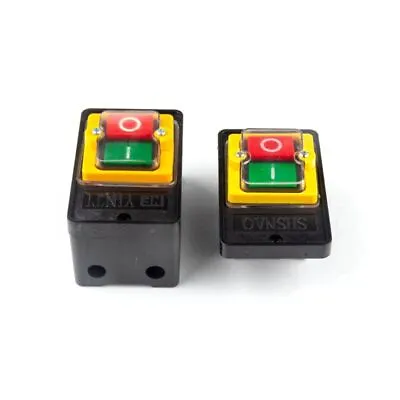 Durable Cutting Machine Push Button ON/OFF Switch Controller Switchs • £5.83