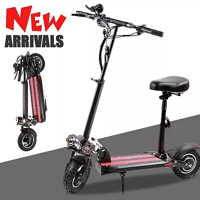 NEW Rear Motor Electric Scooter Adult 10in Off Road Tires Fast Speed 48V 800W • £556.99