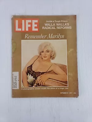 Life Magazine September 8 1972; Marilyn Monroe Walla Walla Prison Peace Corps • $19.95