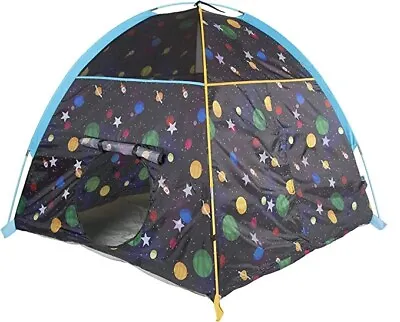 Pacific Play Tents 41200 Kids Galaxy Dome Tent W/Glow In The Dark Stars • $49.95