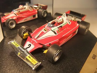 1:43 Quartzo F1 4068 Ferrari 312T2 Clay Regazzoni Belgian GP 1976 - MINT Cased • £21.99