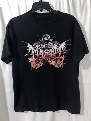 Mayhem 30 Years Of Chaos Metal Band T Shirt Medium • $20