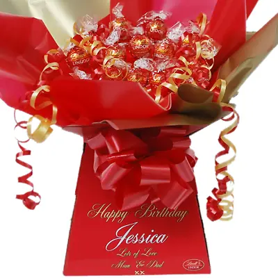 LINDOR CHOCOLATE BOUQUET (PERSONALISE IT FOR ANY OCCASION) Birthdays Christmas. • £29.99