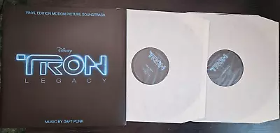 Tron Legacy Motion Picture Soundtrack 2x LP Black Vinyl Daft Punk Disney Records • $24.95