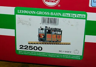 Lgb 22500 Elias Steam Tram  Maroon Removed Weathered G Scale Kadees Fitted • £269