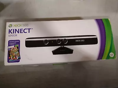 Xbox 360 Kinect Sensor Black W/ Sealed Game • $25