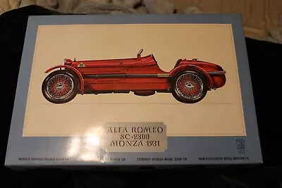 Vtg 1931 Alfa Romeo Milano 8c-2300 Monza Pocher Art.k/71 Unbuilt Mib New In Box • $306