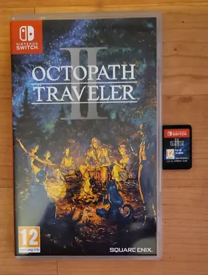 Octopath Traveler Two 2 Nintendo Switch Cart And Case Uk Pal • £37.09