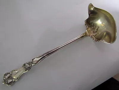 Antique Sterling Manchester Cream Ladle Victorian Art Nouveau 5 1/2  Long • $14.95