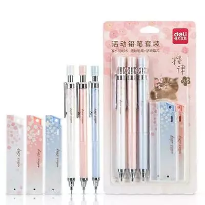 0.5mm Cute Kawaii Mechanical Pencil School Office Supply J8D6 A8D3 W1V8 W7J6 • $9.96