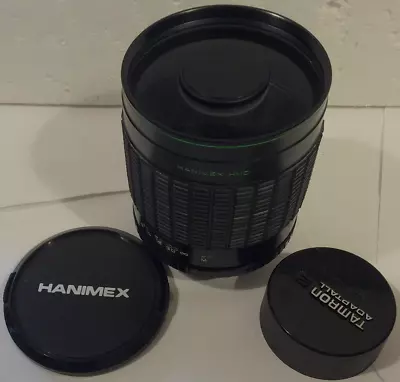 Hanimex HMC 500mm F/8.0 Macro Prime Camera Mirror Lens Fits Nikon F Mount • £39.98