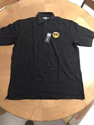 J8- MOE'S Southwest Grill ~ Collared Polo Shirt Ladies' 2XL NWT Black • $25.27